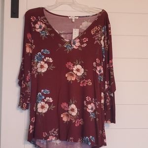 Maurices Floral Tunic